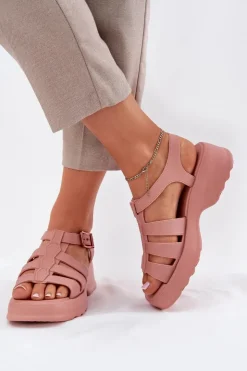 Damskie ZAXY Sandały Damskie Pachnące RR285116 Brudny Róż