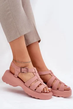 Damskie ZAXY Sandały Damskie Pachnące RR285116 Brudny Róż