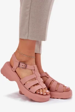 Damskie ZAXY Sandały Damskie Pachnące RR285116 Brudny Róż