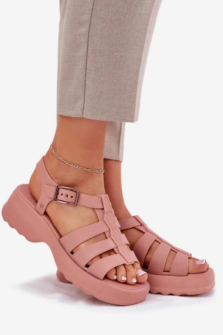 Damskie ZAXY Sandały Damskie Pachnące RR285116 Brudny Róż