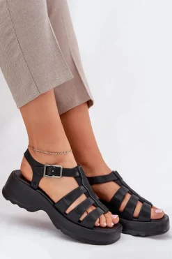 Damskie ZAXY Sandały Damskie Pachnące RR285117 Czarne