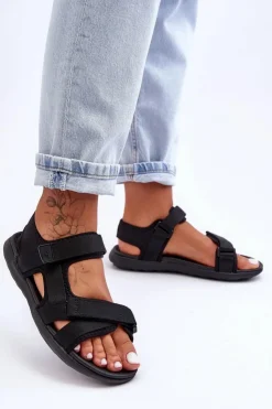 Damskie 4F Sandały Damskie Sportowe SS23FSANF014-20S Czarne