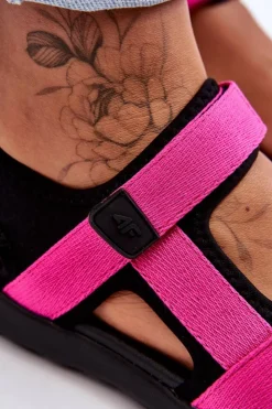 New 4F Sandały Damskie Sportowe SS23FSANF014-55S Fuksja