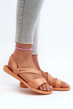 Ipanema Sandały Gumowe|Sandały Płaskie*Sandały Damskie Z Brokatem 82429 Vibe Sandal Fem Pomarańczowe
