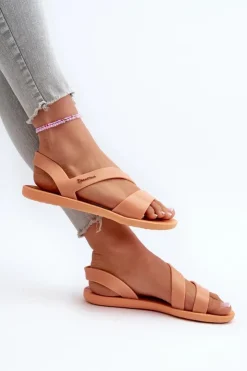 Ipanema Sandały Gumowe|Sandały Płaskie*Sandały Damskie Z Brokatem 82429 Vibe Sandal Fem Pomarańczowe
