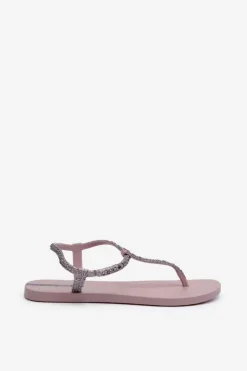 Hot Ipanema Sandały Japonki Z Brokatem Damskie 26914 Class Brilha Fem Jasnofioletowe