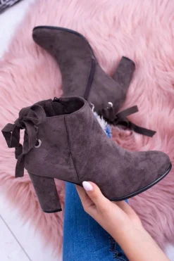 Online Buty Sergio Leone Sergio Leone Botki Na Słupku Coffe Zamsz Symfonia