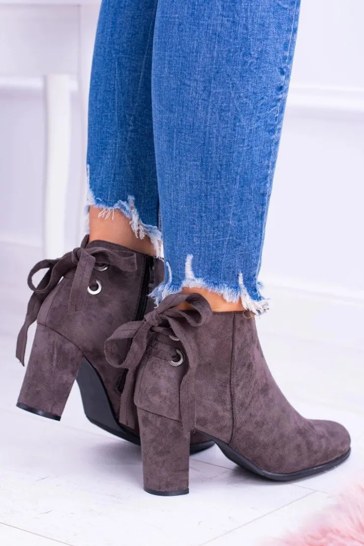 Online Buty Sergio Leone Sergio Leone Botki Na Słupku Coffe Zamsz Symfonia