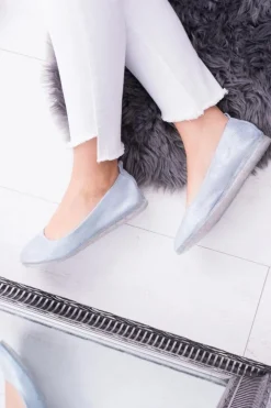New Buty Sergio Leone Sergio Leone Damskie Niebieskie Balerinki Makalu