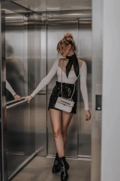 Online Evento Skórzane Botki Ocieplane Czarne Lilinth