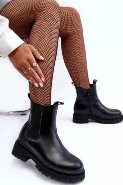 Boto Brązowe I Beżowe Botki|Botki Płaskie*Skórzane Botki Sztyblety Na Suwak Czarne Pitrese