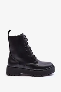 Boto Botki Sznurowane|Brązowe I Beżowe Botki*Skórzane Botki Workery Czarne Teflorna