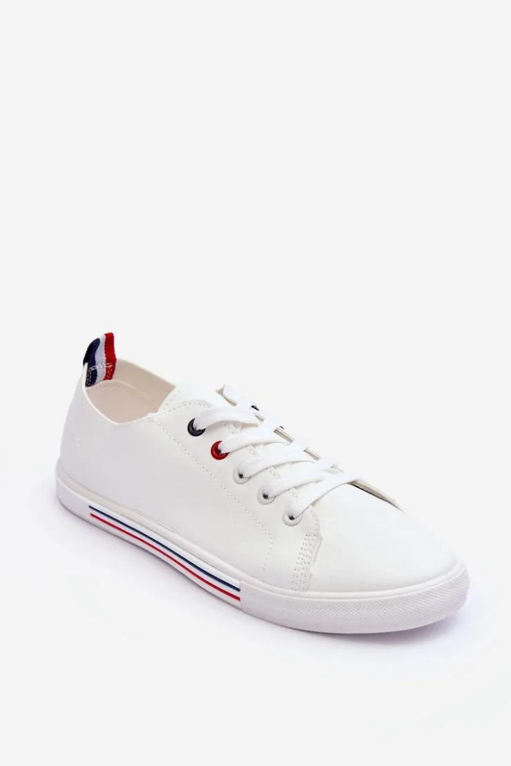 Evento Buty Sportowe Na Platformie|Sneakersy Damskie*Skórzane Buty Sportowe Damskie Białe Mossaia