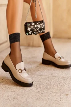 Buty Sergio Leone Mokasyny Damskie Skórzane|Mokasyny Damskie Zamszowe*Skórzane Półbuty Mokasyny Damskie Szare Beanika