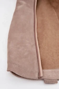 Online Zazoo Skórzane Zamszowe Kozaki Kowbojki Ocieplane 4224 Cappuccino Beżowy