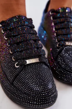 Outlet GOE Sneakersy Buty Sportowe Dżety JJ2N4050 Czarne