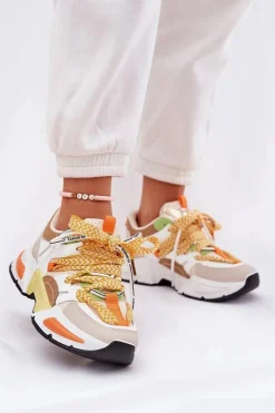 Boto Buty Sportowe Na Platformie|Sneakersy Damskie*Sneakersy Buty Sportowe Damskie Z Podwójnym Sznurowaniem Multikolor Efobell