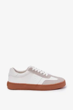 Damskie Big Star Shoes Sneakersy Damskie Big Star RR274804 Białe