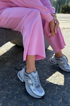 Online Big Star Shoes Sneakersy Damskie Big Star RR274A193 Szare Szary