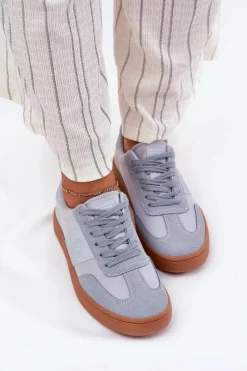 Big Star Shoes Buty Sportowe Big Star|Sneakersy Damskie*Sneakersy Damskie Big Star RR274805 e Niebieski