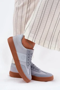 Big Star Shoes Buty Sportowe Big Star|Sneakersy Damskie*Sneakersy Damskie Big Star RR274805 e Niebieski