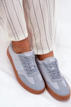 Big Star Shoes Buty Sportowe Big Star|Sneakersy Damskie*Sneakersy Damskie Big Star RR274805 e Niebieski