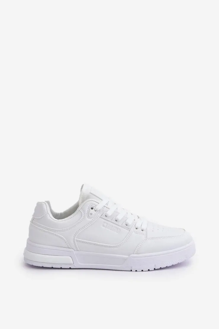 Big Star Shoes Buty Sportowe Na Platformie|Buty Sportowe Big Star*Sneakersy Damskie Big Star OO274A549 Hi-Poly System Białe Biały