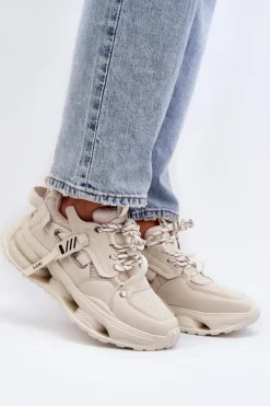 Damskie GOE Sneakersy Damskie NN2N4041 Beżowe