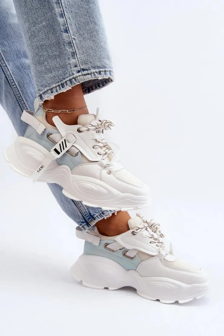 Damskie GOE Sneakersy Damskie NN2N4039B Białe