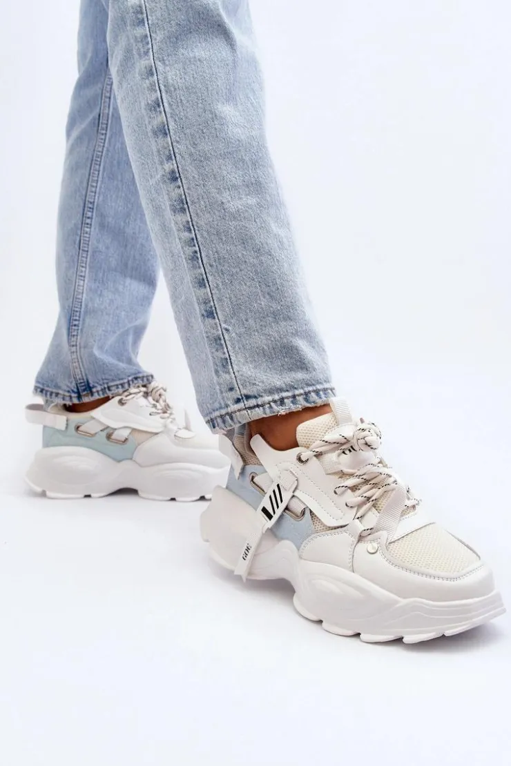Damskie GOE Sneakersy Damskie NN2N4039B Białe