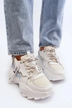 Damskie GOE Sneakersy Damskie NN2N4039B Białe