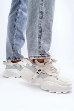 Damskie GOE Sneakersy Damskie NN2N4039B Białe