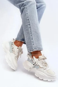 Damskie GOE Sneakersy Damskie NN2N4039B Białe