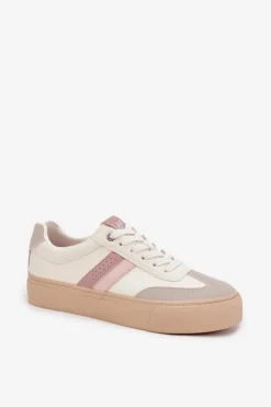 New Lee Sneakersy Damskie AILANI WOMEN LOW 50253004.02A Zgaszona Biel