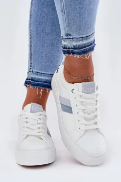 Lee Sneakersy Damskie*Sneakersy Damskie LAYLA WOMEN LOW 50251003 Białe Biały