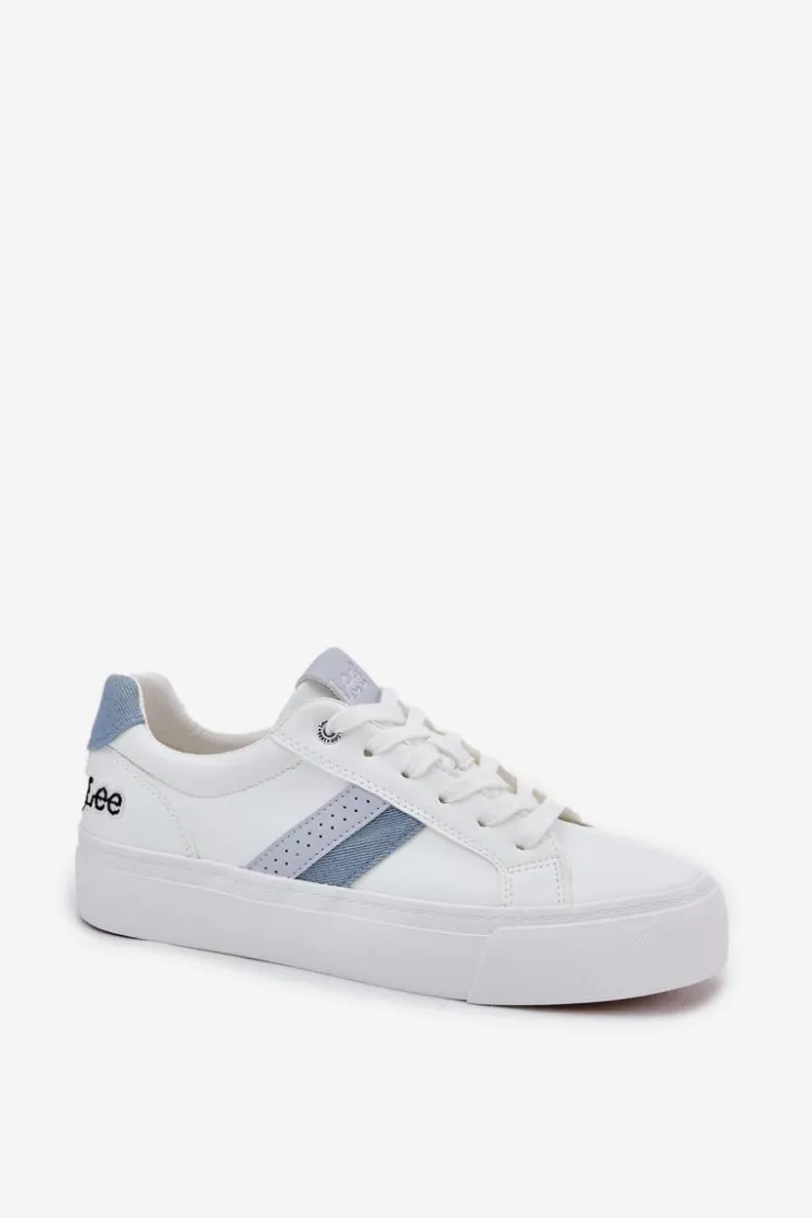 Lee Sneakersy Damskie*Sneakersy Damskie LAYLA WOMEN LOW 50251003 Białe Biały