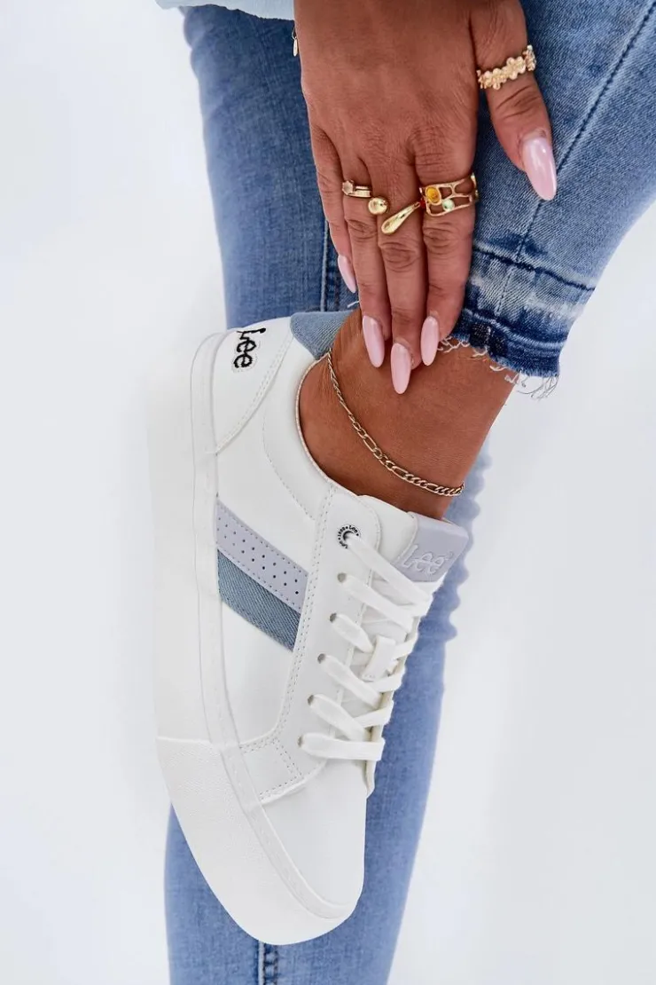 Lee Sneakersy Damskie*Sneakersy Damskie LAYLA WOMEN LOW 50251003 Białe Biały