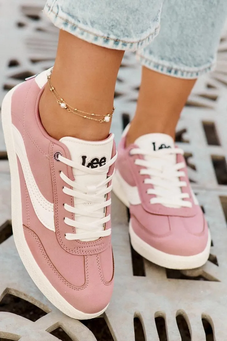 Best Lee Sneakersy Damskie LIAN WOMEN LOW 50251005.72G Fioletowe Fioletowy