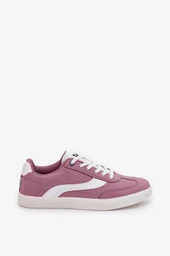 Best Lee Sneakersy Damskie LIAN WOMEN LOW 50251005.72G Fioletowe Fioletowy