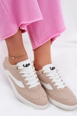 Lee Sneakersy Damskie*Sneakersy Damskie LIAN WOMEN LOW 50251005.33F Beżowe