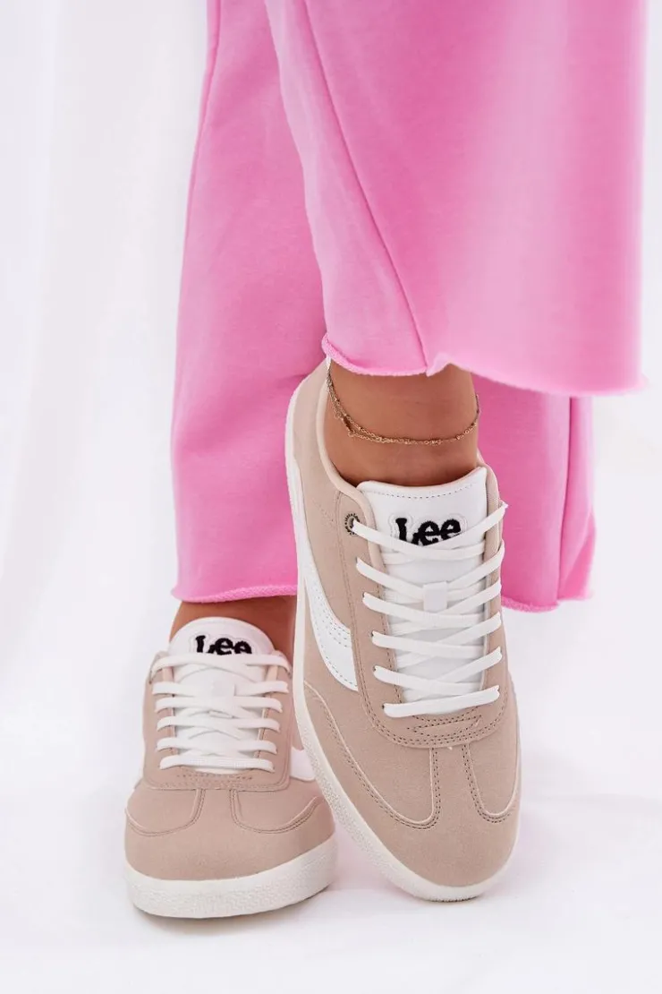 Lee Sneakersy Damskie*Sneakersy Damskie LIAN WOMEN LOW 50251005.33F Beżowe