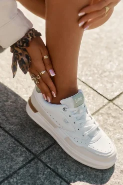 Damskie Lee Sneakersy Damskie Na Platformie EMMA WOMEN LOW 50251014.04L Beżowe