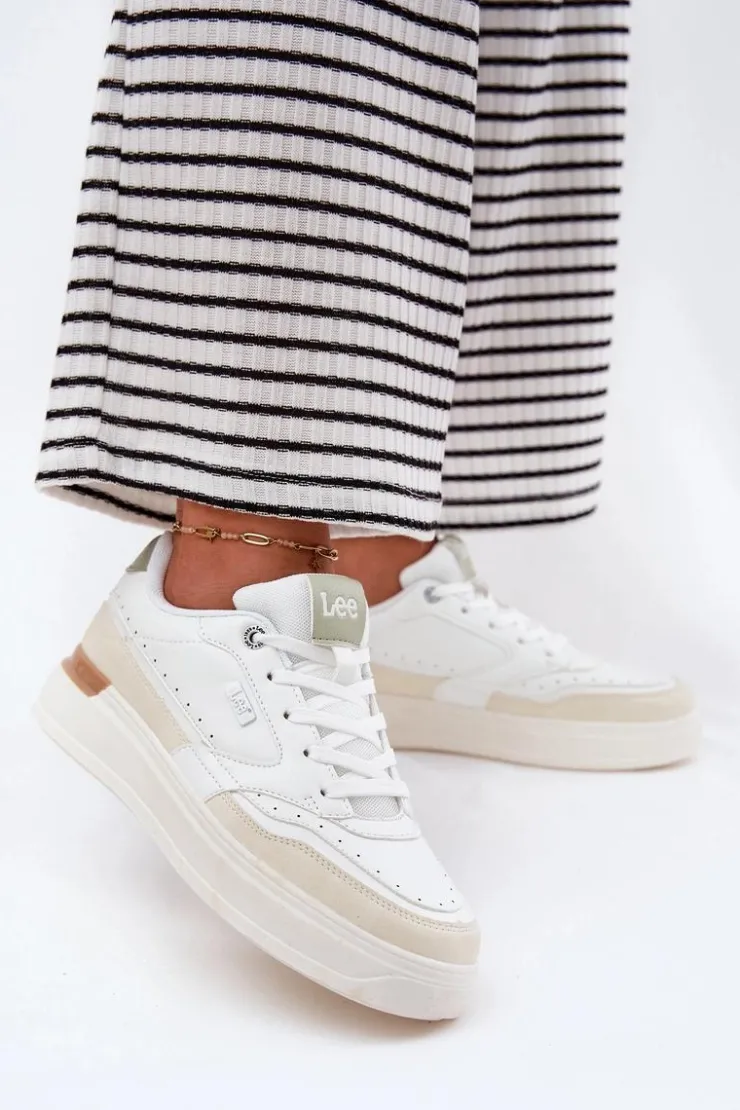 Damskie Lee Sneakersy Damskie Na Platformie EMMA WOMEN LOW 50251014.04L Beżowe
