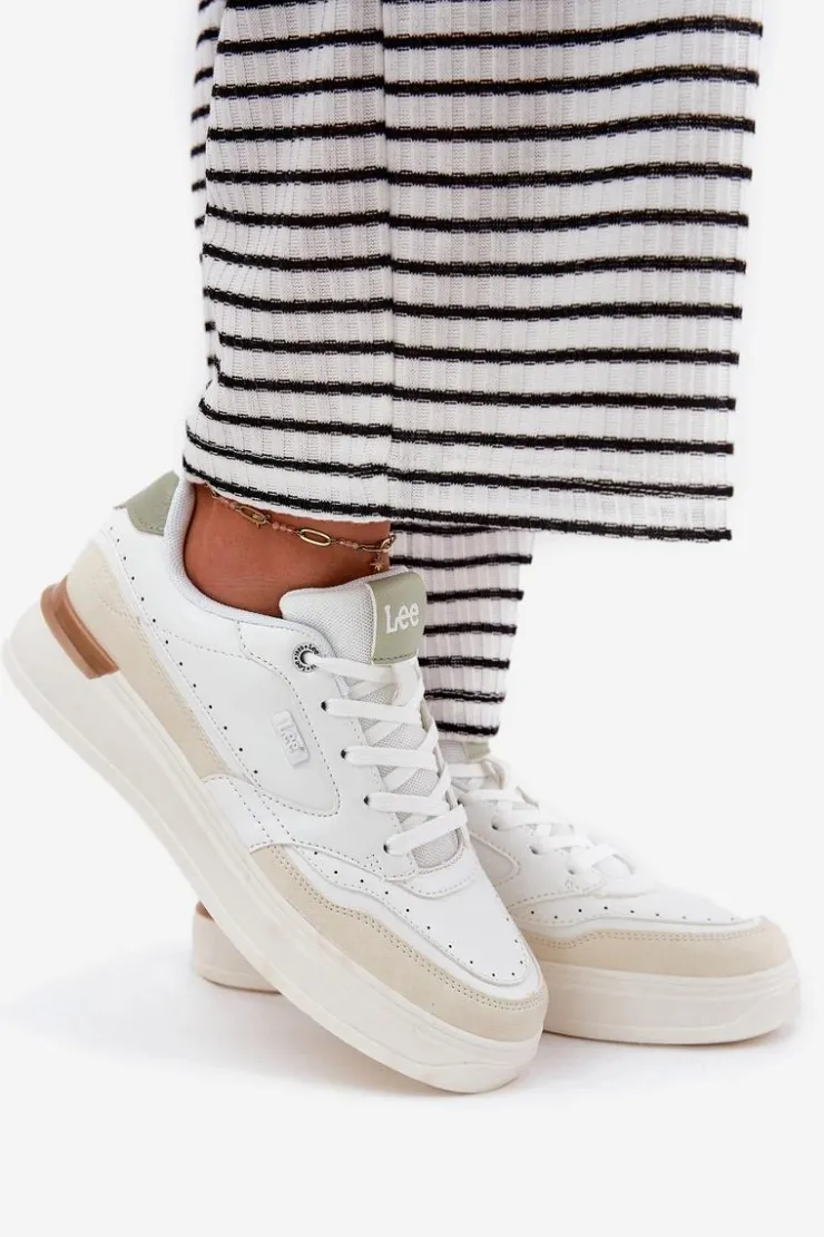 Damskie Lee Sneakersy Damskie Na Platformie EMMA WOMEN LOW 50251014.04L Beżowe