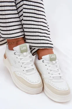 Damskie Lee Sneakersy Damskie Na Platformie EMMA WOMEN LOW 50251014.04L Beżowe