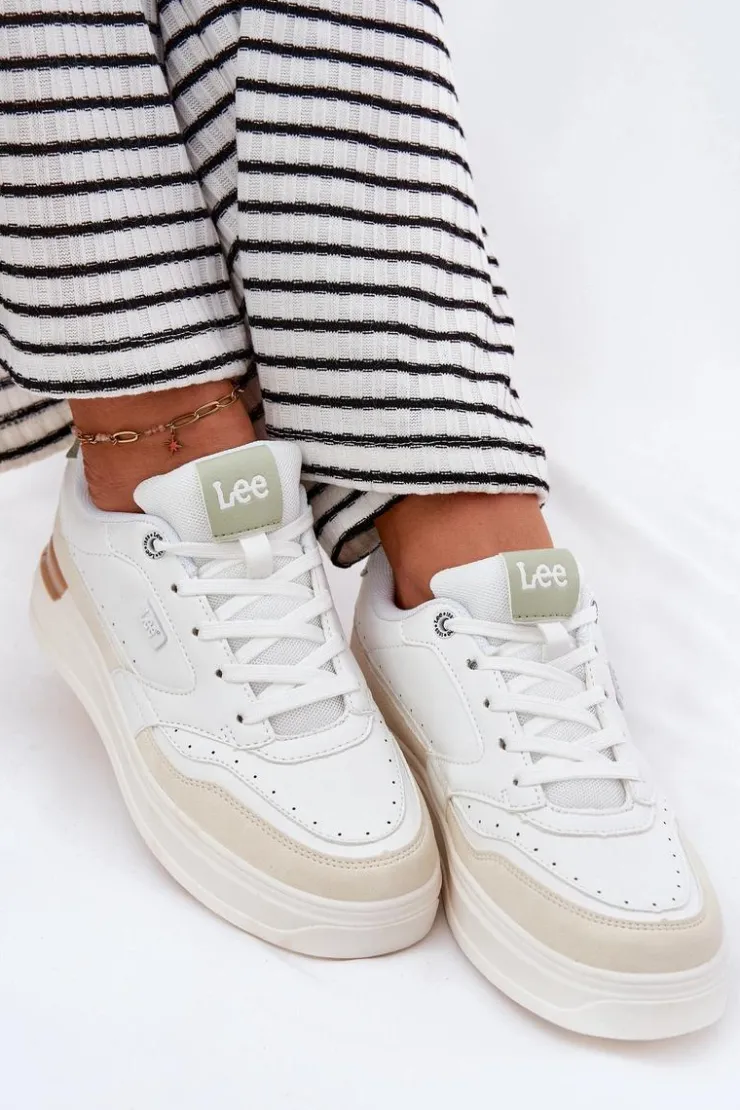 Damskie Lee Sneakersy Damskie Na Platformie EMMA WOMEN LOW 50251014.04L Beżowe