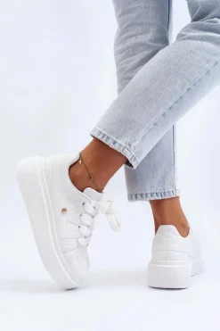 Boto Buty Sportowe Na Platformie|Sneakersy Damskie*Sneakersy Damskie Na Platformie Białe Asylia