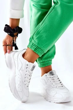 Big Star Shoes Buty Sportowe Big Star*Sportowe Buty Big Star II274286 Białe