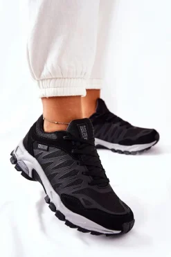 New Big Star Shoes Sportowe Buty Memory Foam Big Star GG274501 Czarne