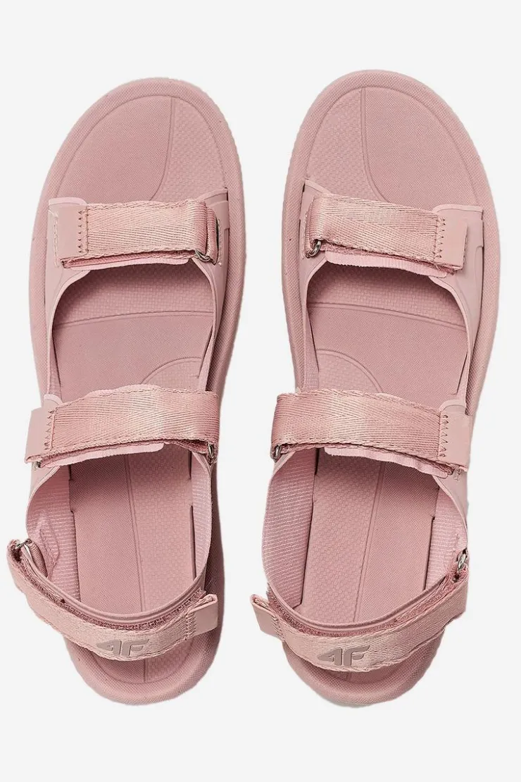 Damskie 4F Sportowe Sandały Damskie RSS2SANF057-56S Pudrowy Róż